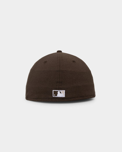 New Era New York Yankees 59FIFTY Q223 Brownstone Fitted Dark Brown