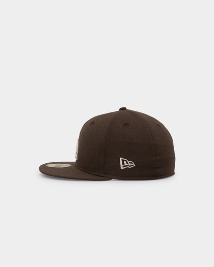 New Era Los Angeles Dodgers 'Brownstone' 59FIFTY Fitted Dark Brown