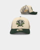 New Era Oakland Athletics 'Caddy Green' 9FORTY K-Frame Snapback Chrome White