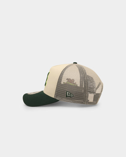 New Era Atlanta Braves 'Caddy Green' 9FORTY K-Frame Snapback Chrome White