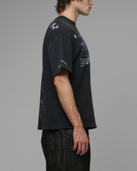 Loiter Vengeance T-Shirt Washed Black