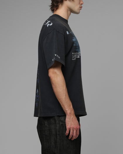 Loiter Vengeance T-Shirt Washed Black
