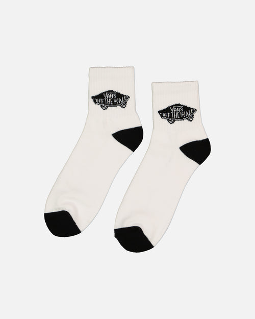 Vans Art Half Crewcut Socks 9.5-13 White
