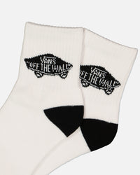 Vans Art Half Crewcut Socks 9.5-13 White
