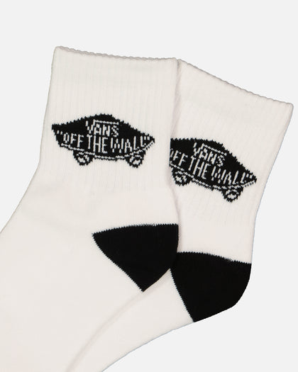 Vans Art Half Crewcut Socks 9.5-13 White