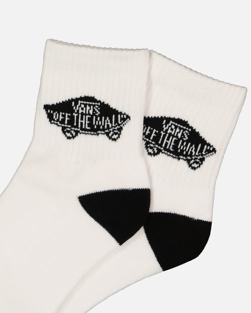 Vans Art Half Crewcut Socks 9.5-13 White