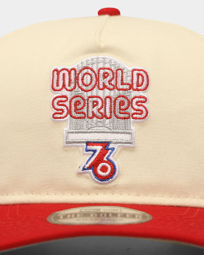 New Era Cincinnati Reds '1970s World Series Through The Decades' 1976 World Series Golfer Snapback Chrome White