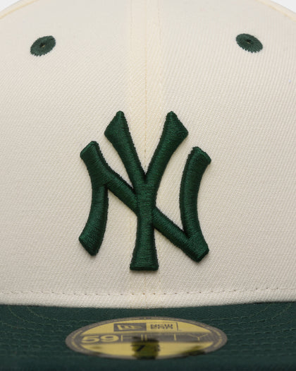 New Era New York Yankees 'Rusty Chrome Green' 59FIFTY Fitted White
