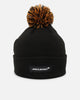 New Era McLaren Patch Bobble Beanie Black
