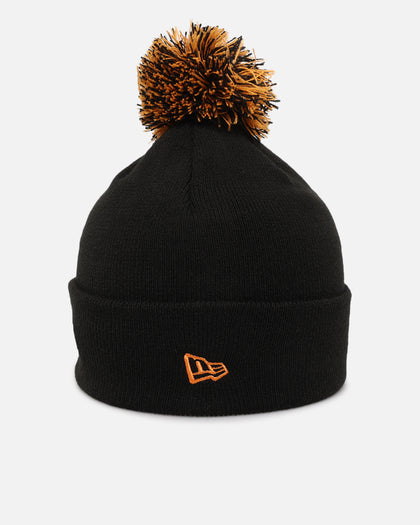 New Era McLaren Patch Bobble Beanie Black