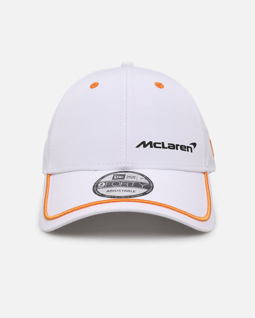 New Era McLaren 9FORTY Strapback White