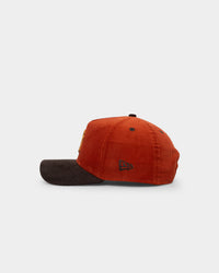 New Era New York Yankees 'Pumpkin Spice Corduroy' 9FORTY A-Frame Snapback Copper/Brown
