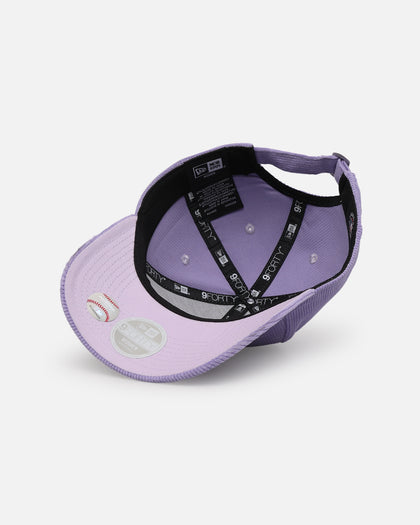 New Era Women's Los Angeles Dodgers 'Lilac Corduroy Mini' 9FORTY Strapback Lilac