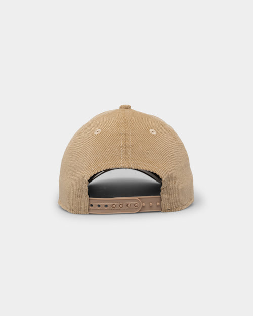 New Era Los Angeles Dodgers 'Brown Camel Corduroy' 9FORTY A-Frame Snapback Camel