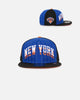 New Era New York Knicks NBA City Edition 9FIFTY Snapback Medium Blue