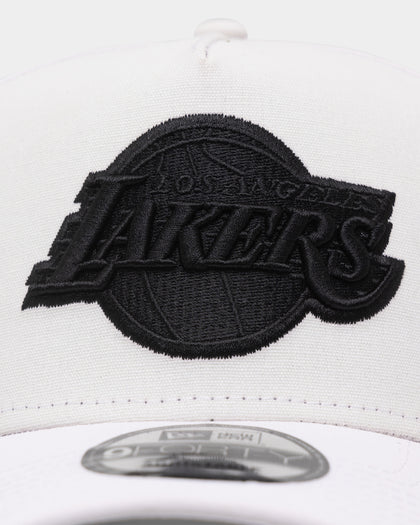 New Era Los Angles Lakers 'UV Activated' 9FORTY A-Frame Snapback UV Active White