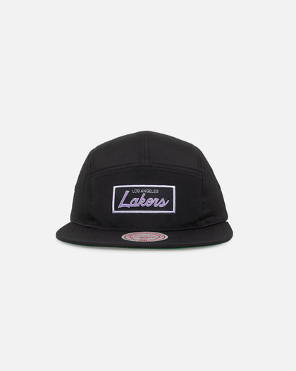Mitchell & Ness Los Angeles Lakers Team Logo Strapback Black