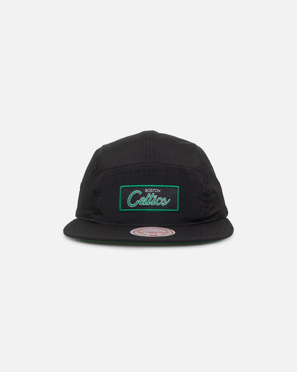 Mitchell & Ness Boston Celtics Team Logo Camper Strapback Black