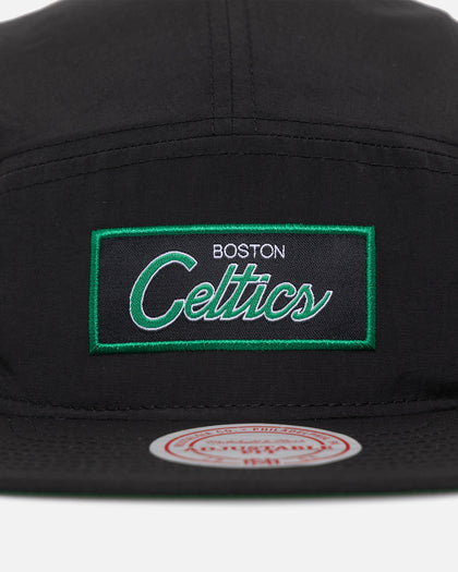 Mitchell & Ness Boston Celtics Team Logo Camper Strapback Black