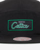 Mitchell & Ness Boston Celtics Team Logo Camper Strapback Black