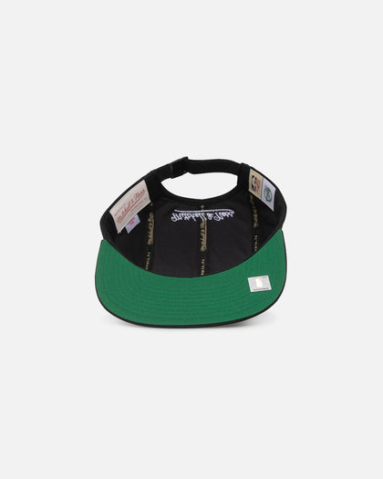 Mitchell & Ness Boston Celtics Team Logo Camper Strapback Black