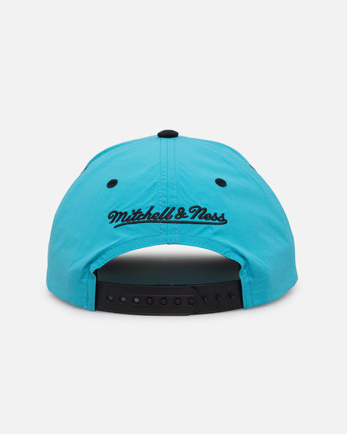 Mitchell & Ness Golden State Warriors Nylon Deadstock 2-Tone Snapback Neon Blue/Black