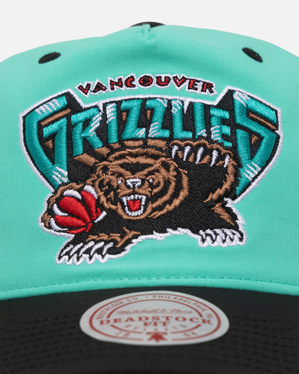 Mitchell & Ness Memphis Grizzlies Nylon Deadstock 2-Tone Snapback Bright Aqua/Black
