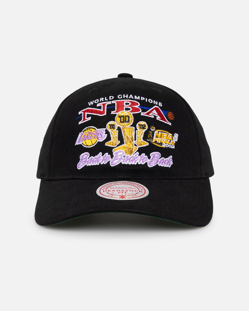 Mitchell & Ness Los Angeles Lakers NBA Finals Pro Crown Snapback Black