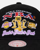 Mitchell & Ness Los Angeles Lakers NBA Finals Pro Crown Snapback Black
