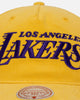 Mitchell & Ness Los Angeles Lakers Vintage Origin Snapback Yellow