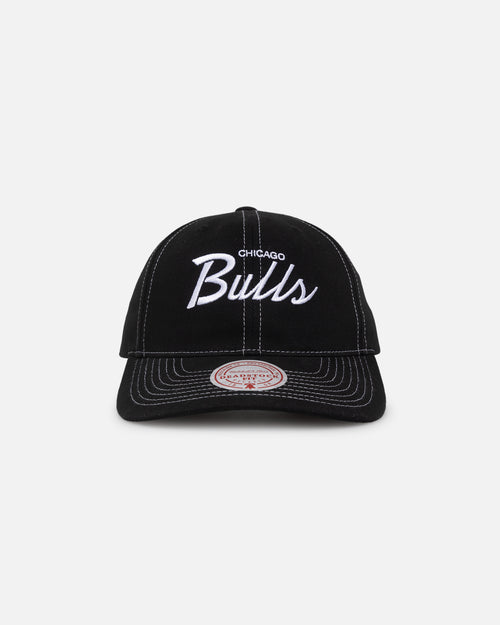 Mitchell & Ness Chicago Bulls Script Origin Snapback Black