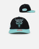 Mitchell & Ness Chicago Bulls "Ice Blue" Script Origin Snapback Black/Ice Blue