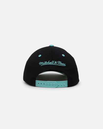 Mitchell & Ness Miami Heat "Ice Blue" Script Origin Snapback Black/Ice Blue