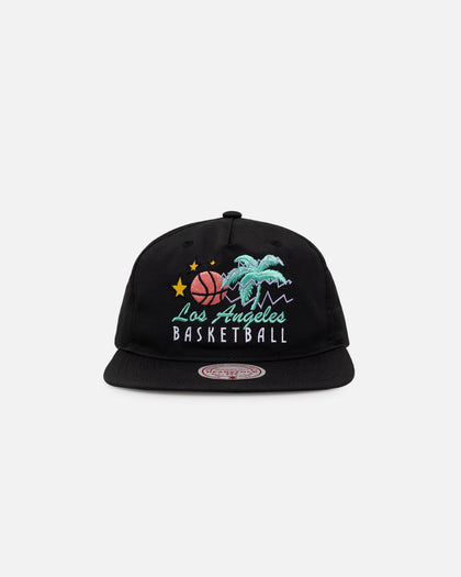 Mitchell & Ness Los Angeles Lakers Sunset Origin Snapback Black