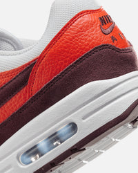 Nike Air Max 1 Summit White/Burgundy