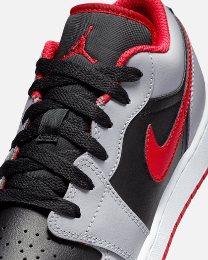 Jordan Kids' Air Jordan 1 Low Black/Fire Red