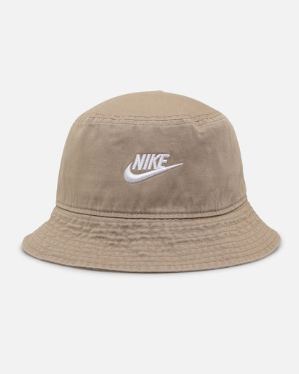 Nike Apex Futura Washed Bucket Hat Khaki/White