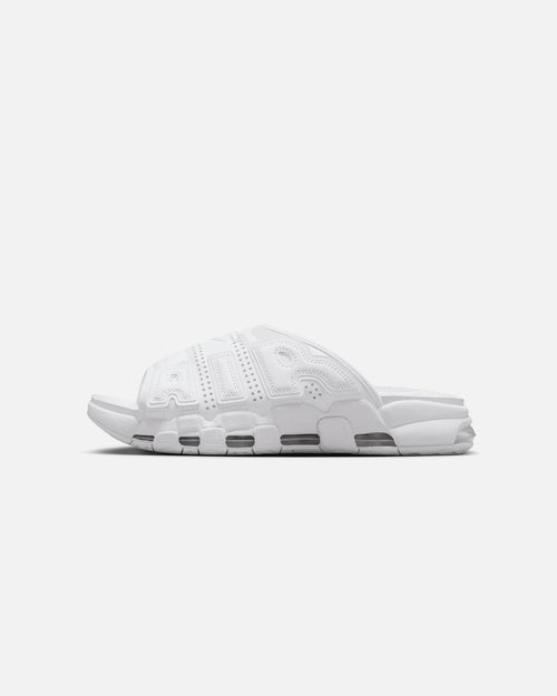 Nike Air More Uptempo Slides White/White-White