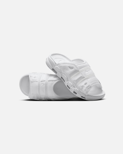 Nike Air More Uptempo Slides White/White-White