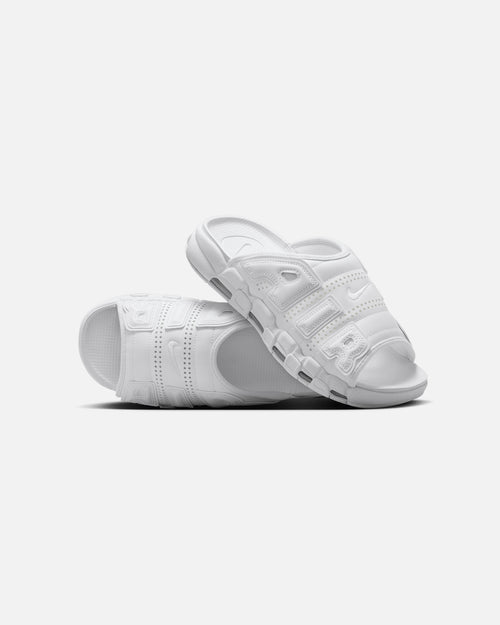 Nike Air More Uptempo Slides White/White-White