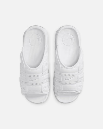 Nike Air More Uptempo Slides White/White-White