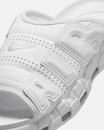 Nike Air More Uptempo Slides White/White-White