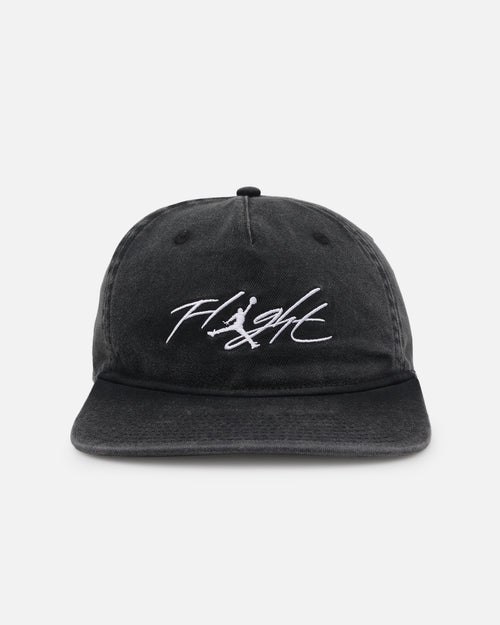 Jordan Flight Pro Unstructured Pro 5-Panel Strapback Black/White