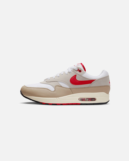 Nike Air Max 1 White/University Red