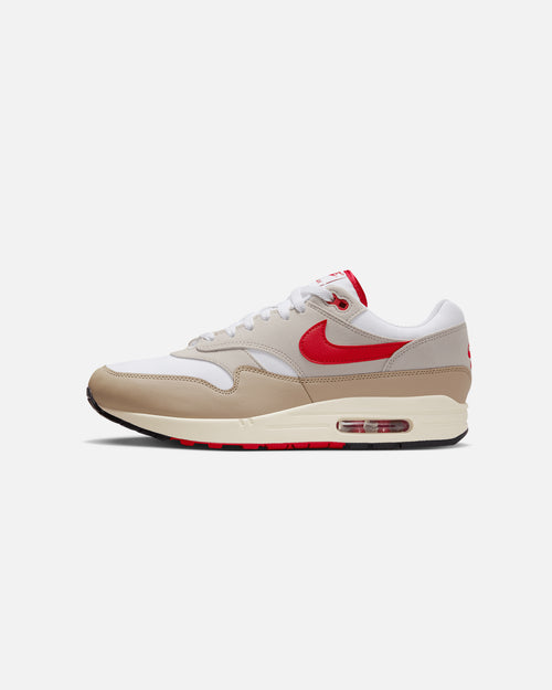 Nike Air Max 1 White/University Red