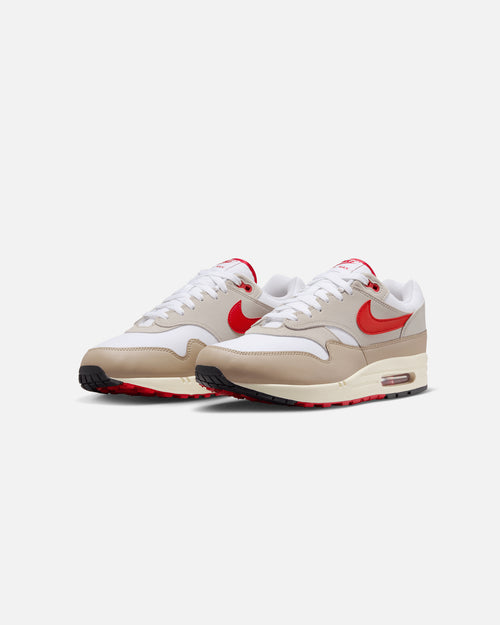 Nike Air Max 1 White/University Red