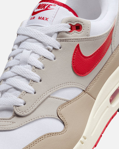 Nike Air Max 1 White/University Red