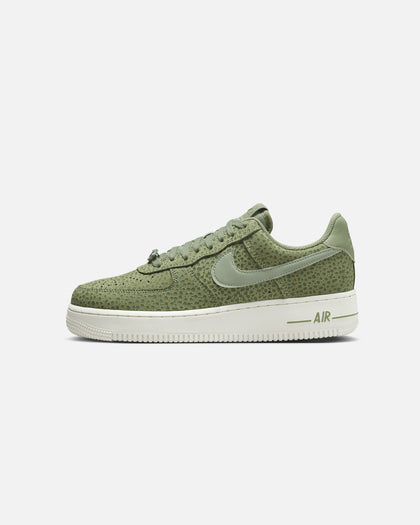 Nike Women's Air Force 1 '07 Premium Sesame/Oil Green
