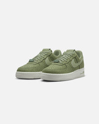 Nike Women's Air Force 1 '07 Premium Sesame/Oil Green