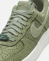Nike Women's Air Force 1 '07 Premium Sesame/Oil Green